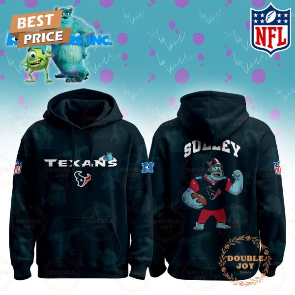 Houston Texans x Monsters, Inc “Sulley” 2025 Hoodie
