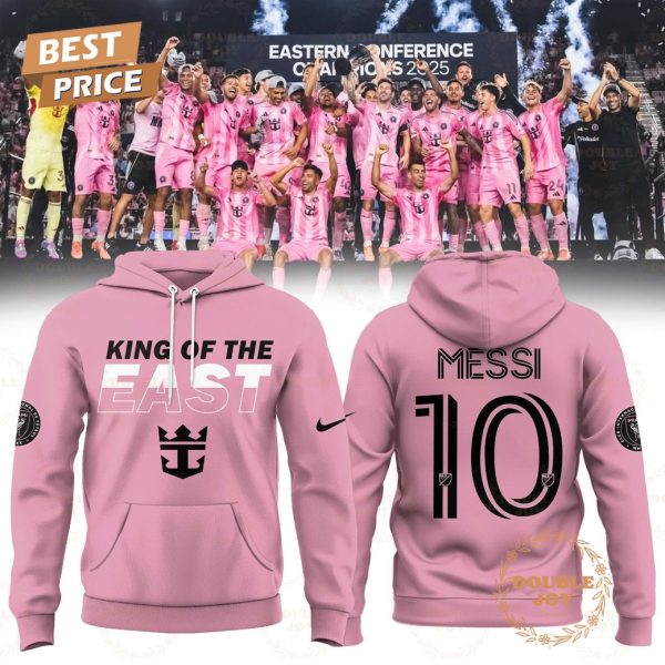 Inter Miami x Messi NUM10 Eastern Conference Champions 2025 Hoodie