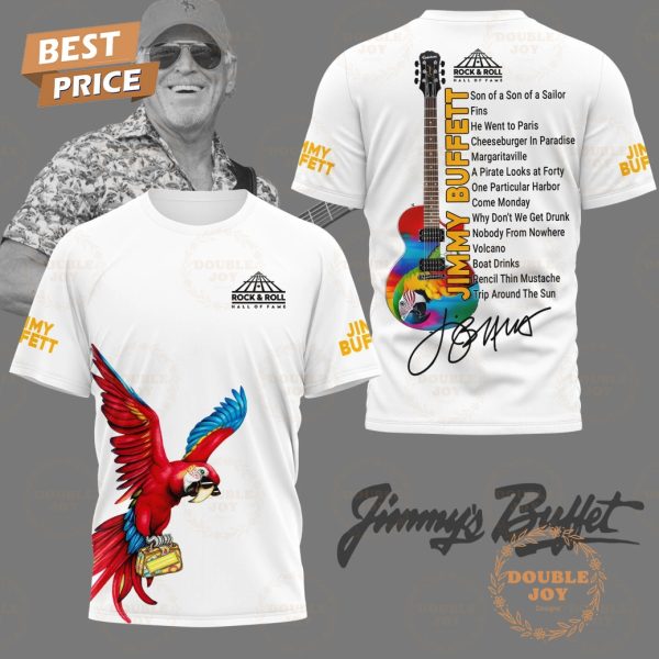 Jimmy’s Buffet Rock & Roll Hall Of Fame White T-Shirt, Hoodie