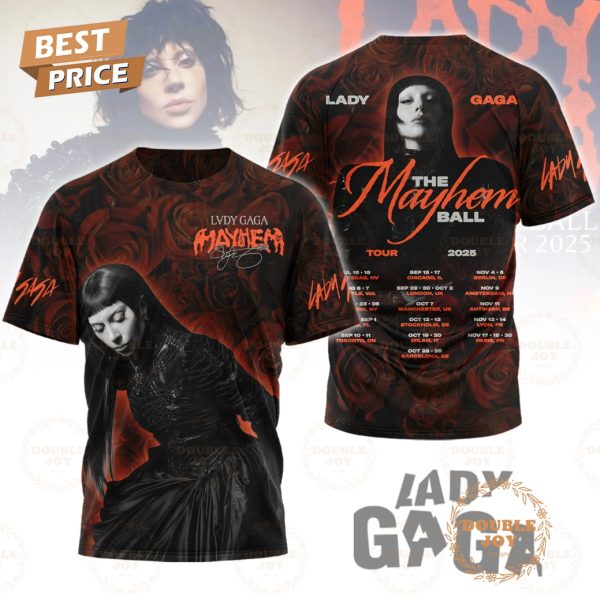Lady Gaga The Mayhem Ball 2025 Limited Edition T-Shirt, Hoodie