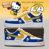Los Angeles Rams x Hello Kitty 2025 Custom Name Pink Air Force 1 Sneakers Los Angeles Rams x Hello Kitty 2025 Custom Name Pink Air Force 1 Sneakers