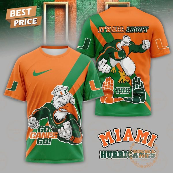 Miami Hurricanes Go Canes Go! T-Shirt, Hoodie
