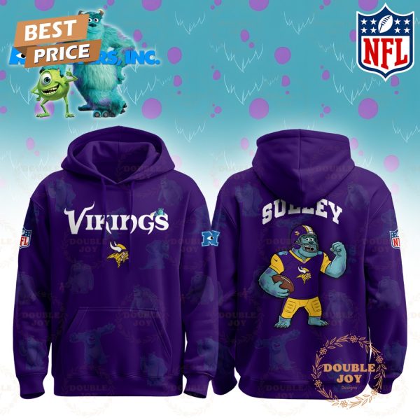 Minnesota Vikings x Monsters, Inc “Sulley” 2025 Hoodie