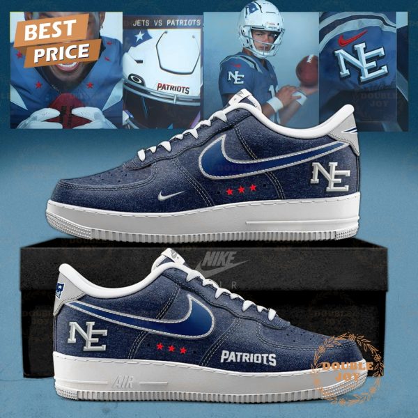 New England Patriots x NFL Rivalries Nor’Easter 2025 Air Force 1 Sneakers