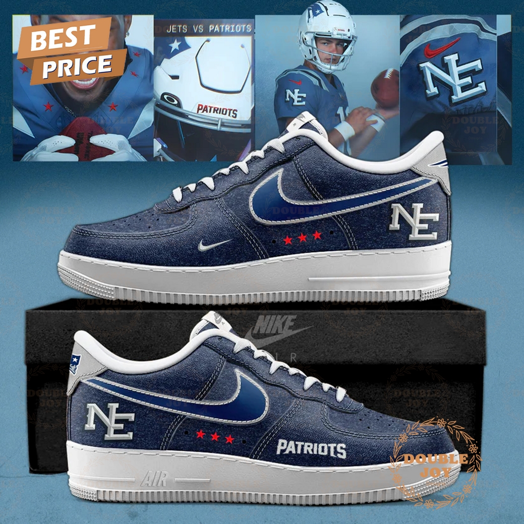 New England Patriots x NFL Rivalries Nor'Easter 2025 Air Force 1 Sneakers New England Patriots x NFL Rivalries Nor'Easter 2025 Air Force 1 Sneakers