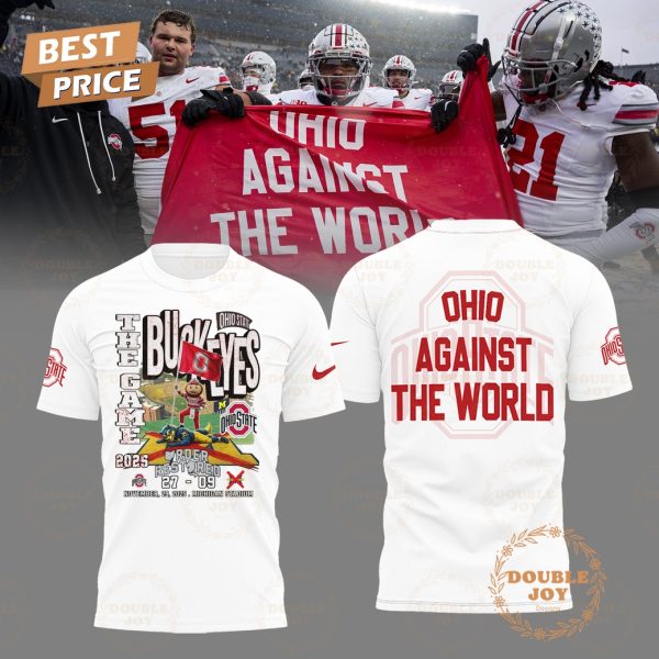 Ohio State Buckeyes X OHIO AGAINST 2025 THE WORLD T-Shirt, Hoodie