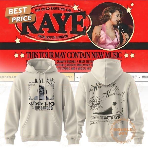 Raye This Tour May Contain New Music World Tour 2026 Hoodie