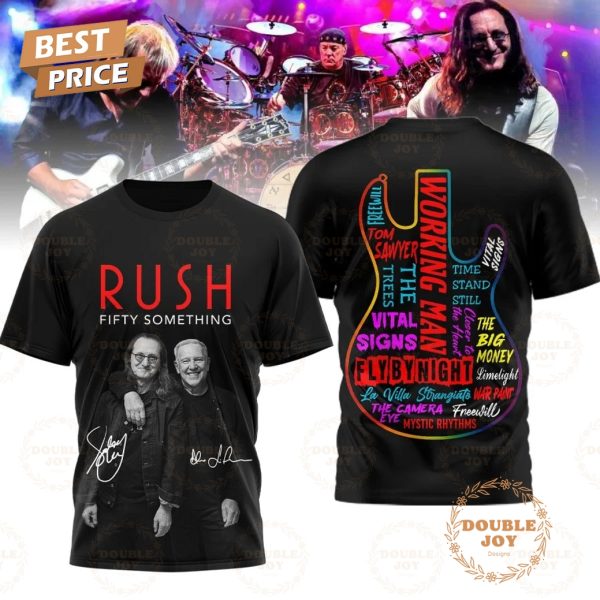 Rush Fifty Something 2025 T-Shirt, Hoodie – Black