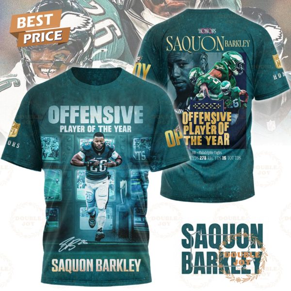 Saquon Barkley x Philadelphia Eagles Offensive 2025 T-Shirt, Hoodie