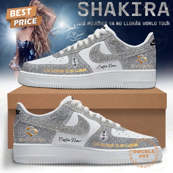 Shakira x Las Mujeres Ya No Lloran World Tour 2025 Custom Name Air Force 1 Sneakers
