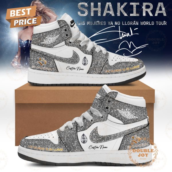 Shakira x Las Mujeres Ya No Lloran World Tour 2025 Custom Name Air Jordan 1 Hightop Shoes