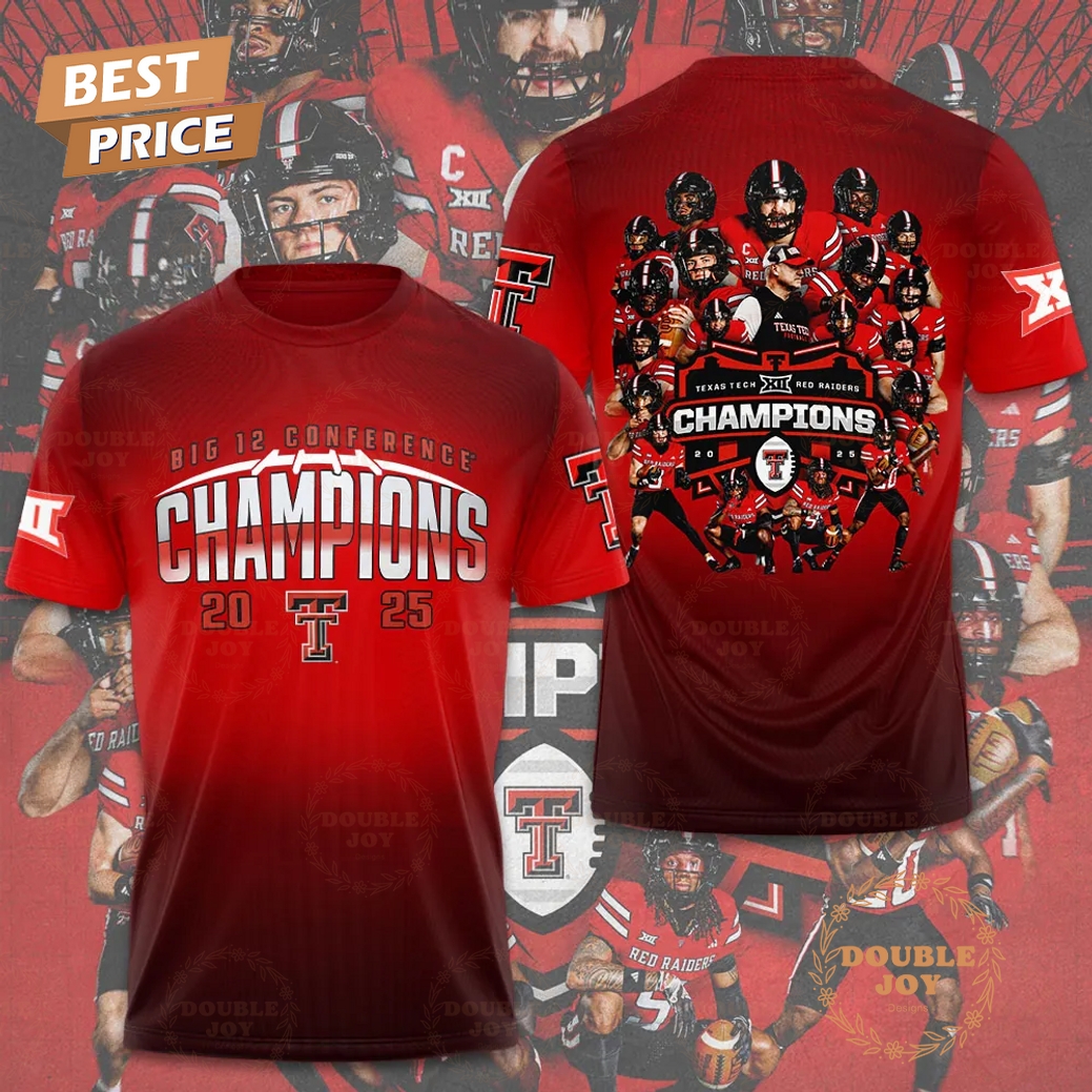 Texas Tech Red Raiders 2025 Champions T-Shirt, Hoodie Texas Tech Red Raiders 2025 Champions T-Shirt, Hoodie