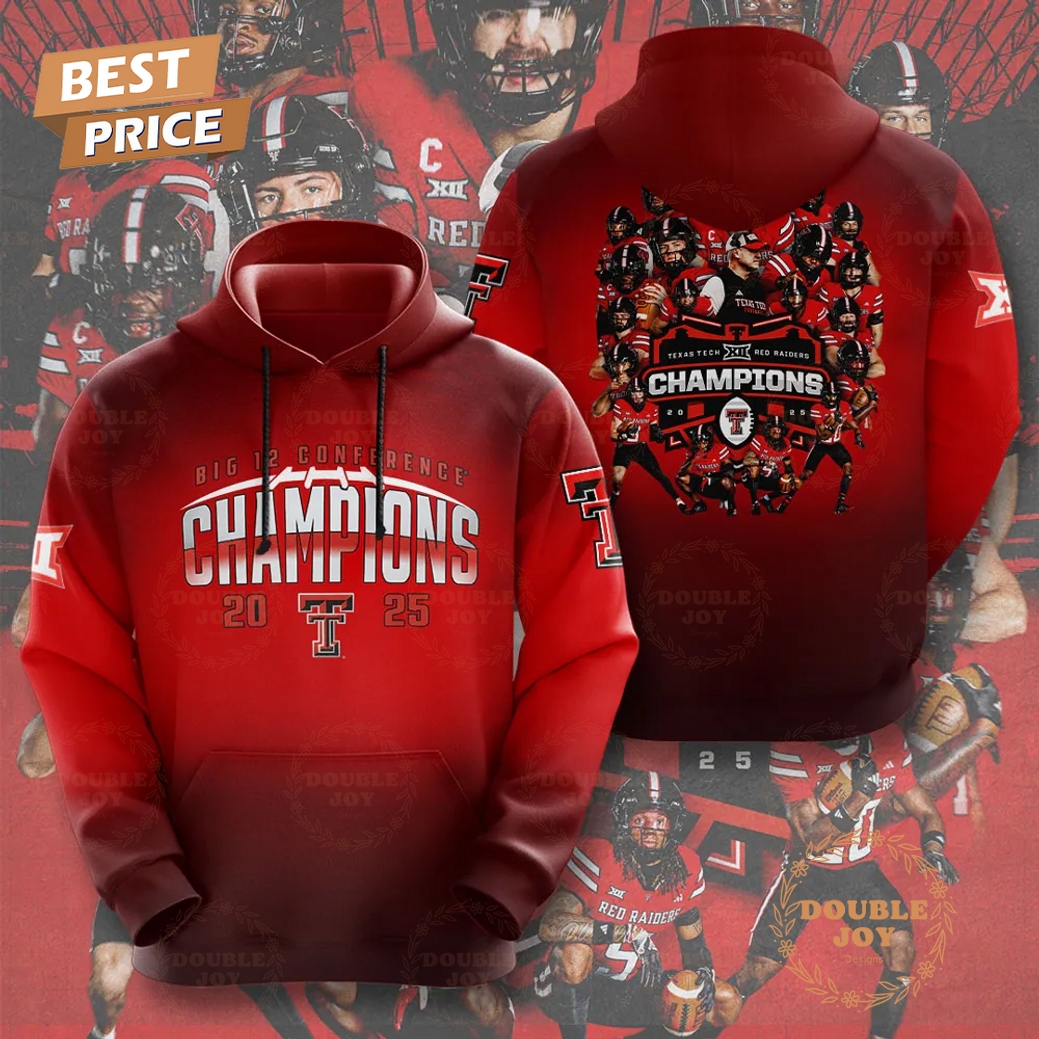 Texas Tech Red Raiders 2025 Champions T-Shirt, Hoodie Texas Tech Red Raiders 2025 Champions T-Shirt, Hoodie
