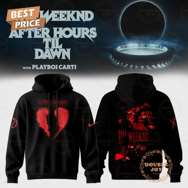 The Weeknd With Playboi Carti After Hours Til Dawn Tour 2026 Hoodie