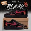 Texas Longhorns x Back In Black Custom Name 2025 Air Force 1 Sneakers