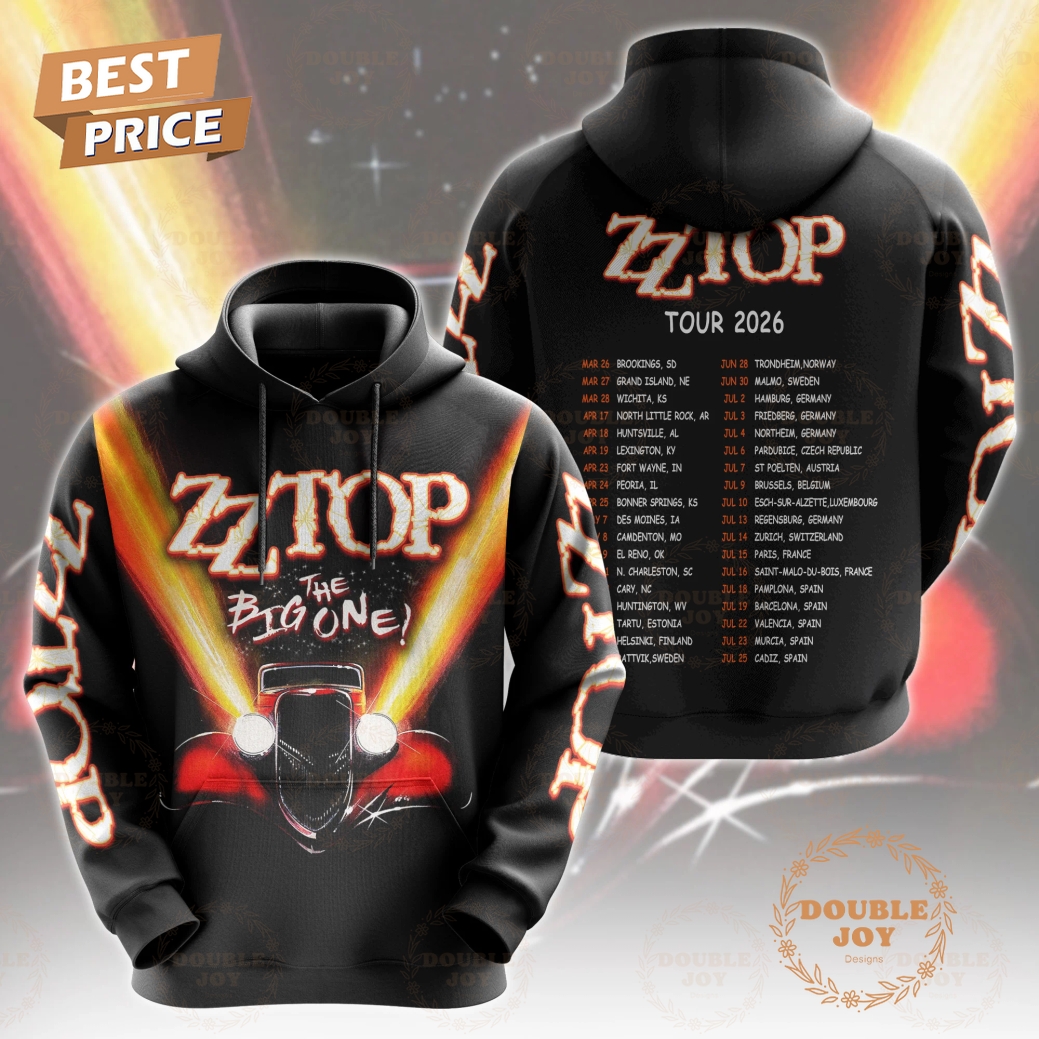 ZZ Top The Big One! Tour 2026 T-Shirt, Hoodie ZZ Top The Big One! Tour 2026 T-Shirt, Hoodie