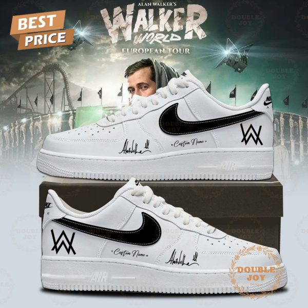 Alan Walker European Tour 2026 Custom Name Air Force 1 Sneakers