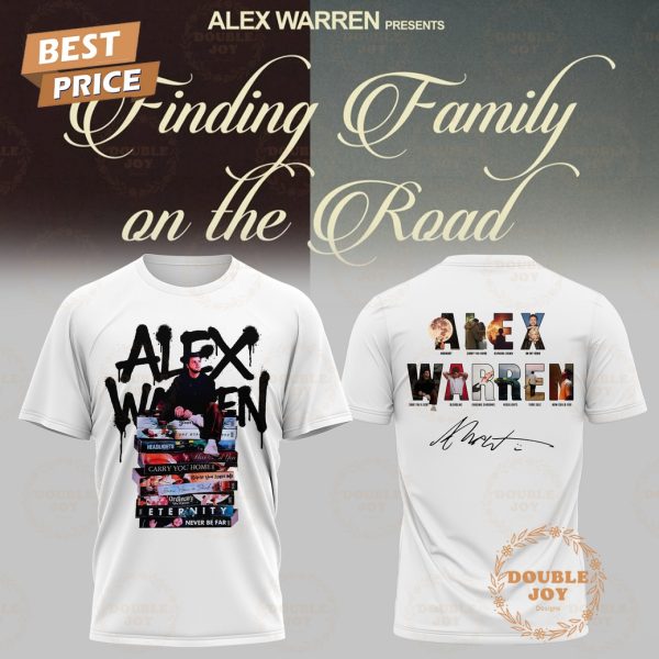 Alex Warren “Finding Family On The Road” 2026 T-Shirt, Hoodie