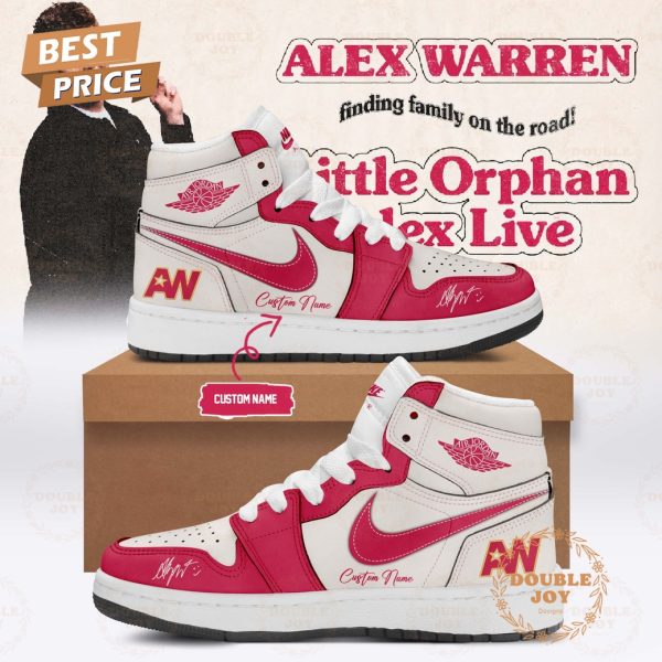 Alex Warren Little Orphan Alex Tour Custom Name Air Jordan 1 Hightop Shoes