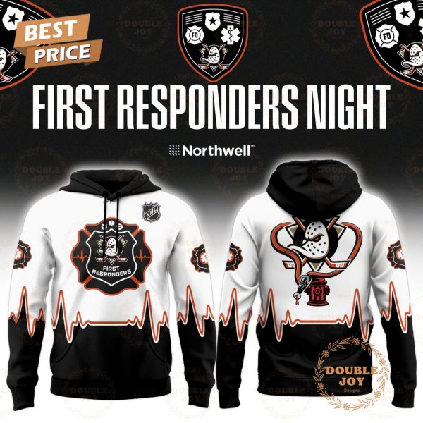 Anaheim Ducks First Responders 2026 Hoodie