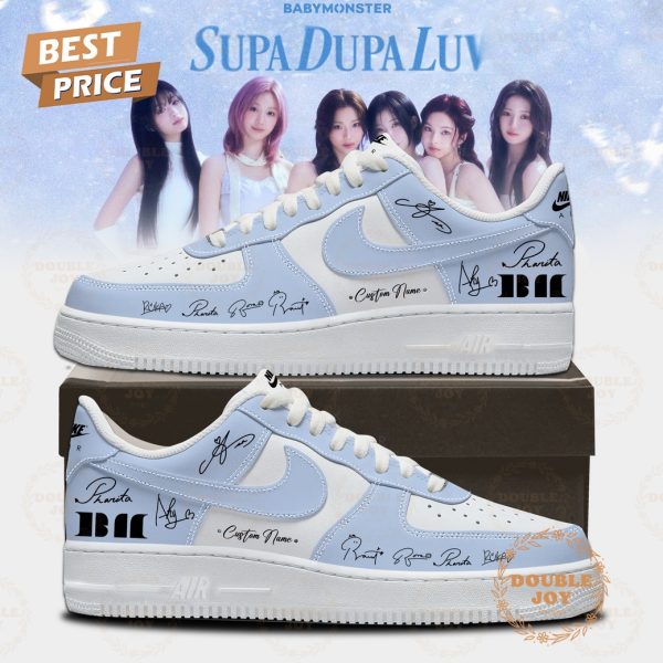 Babymonster Supa Dupa Luv 2026 Custom Name Air Force 1 Sneakers