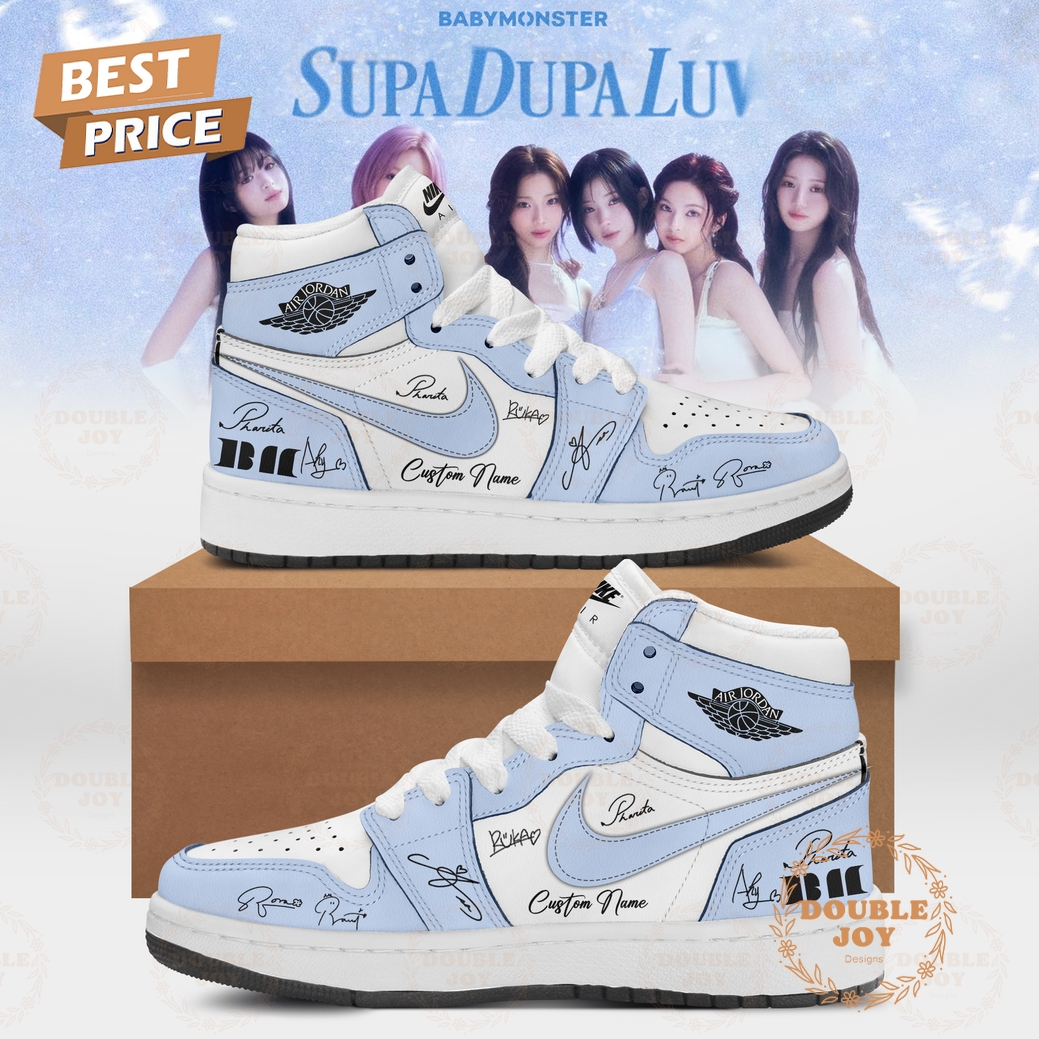 Babymonster Supa Dupa Luv 2026 Custom Name Air Jordan 1 Hightop Shoes Babymonster Supa Dupa Luv 2026 Custom Name Air Jordan 1 Hightop Shoes