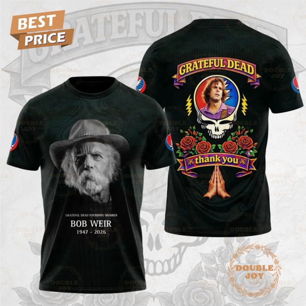 Bob Weir x Grateful Dead Thank You T-Shirt, Hoodie