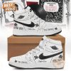 BTS New Edition Custom Name Air Jordan 1 Hightop Shoes – White