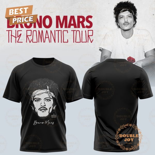 Bruno Mars The Romantic Tour 2026 T-Shirt, Hoodie – Black