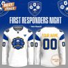 Calgary Flames First Responders Night 2026 Custom Name Hockey Jersey Calgary Flames First Responders Night 2026 Custom Name Hockey Jersey