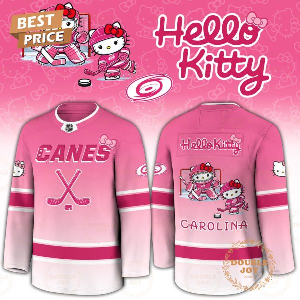 Carolina Hurricanes x Hello Kitty 2026 Limited Edition Hockey Jersey