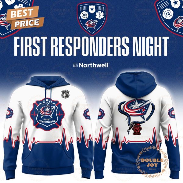 Columbus Blue Jackets First Responders 2026 Hoodie