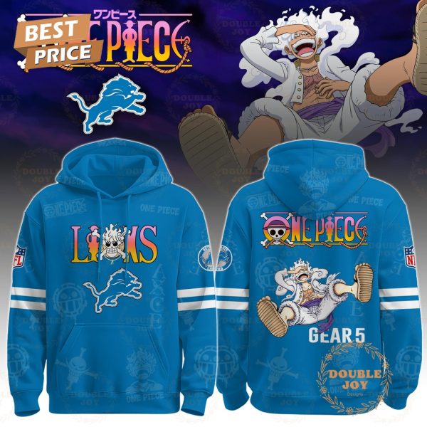 Detroit Lions x One Piece “Gear 5” Hoodie