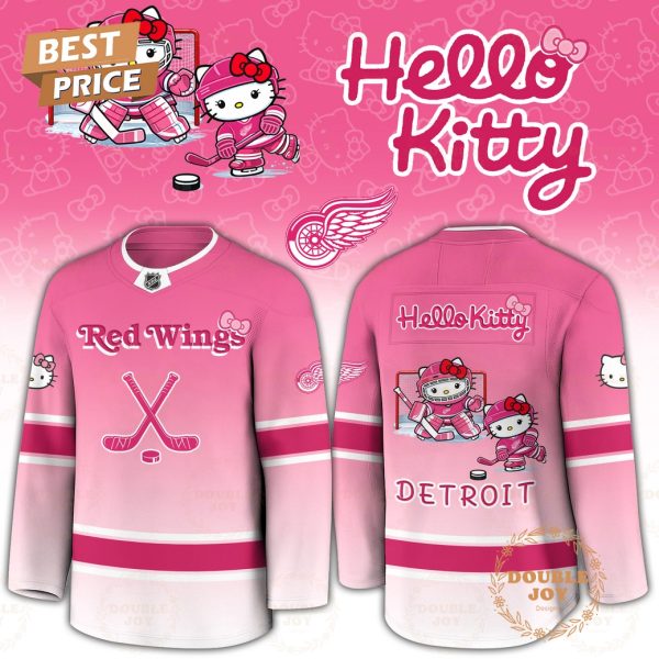 Detroit Red Wings x Hello Kitty 2026 Limited Edition Hockey Jersey