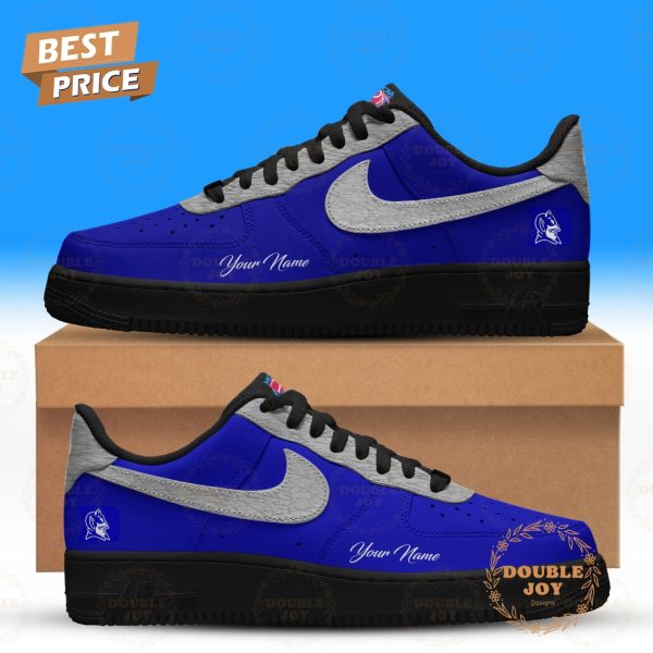 Duke Blue Devils Classic Edition 2026 Custom Name Air Force 1 Sneakers