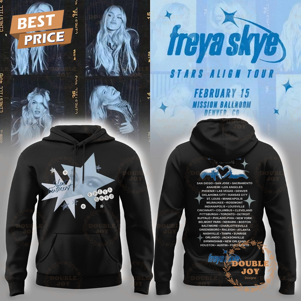 Freya Skye Stars Align Tour 2026 Hoodie Black Doublejoydesigns Freya Skye Stars Align Tour 2026 Hoodie Black Doublejoydesigns