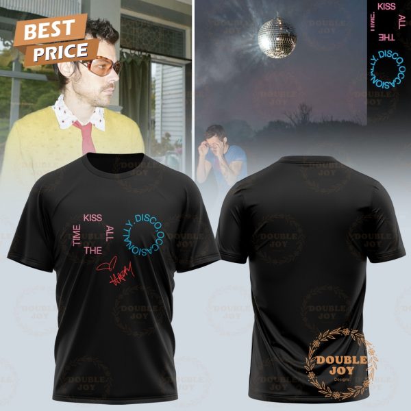 Harry Styles Kiss All The Time 2026 T-Shirt, Hoodie – Black