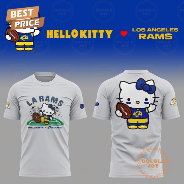 Hello Kitty x Los Angeles Rams 2026 Limited Edition T-Shirt, Hoodie – Gray