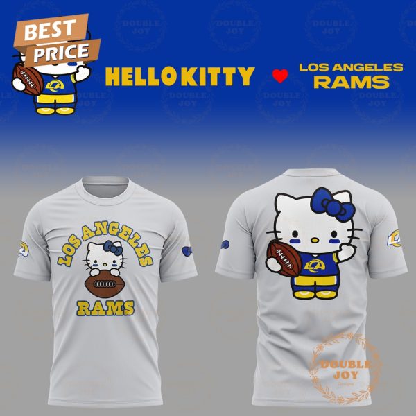 Hello Kitty x Los Angeles Rams 2026 T-Shirt, Hoodie – Gray
