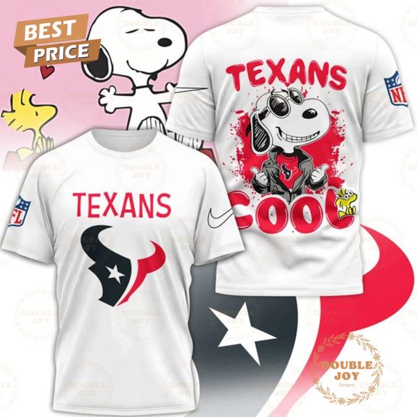 Houston Texans x Snoopy “Cool” New Edition 2026 T-Shirt, Hoodie