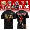 Indiana Hoosiers CFP National Champs 2026 T-Shirt, Hoodie – Red