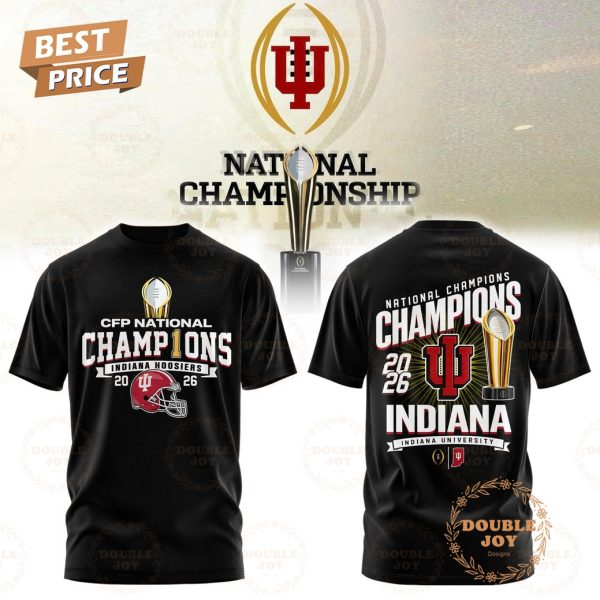 Indiana Hoosiers National Champ1ons 2026 T-Shirt, Hoodie – Black