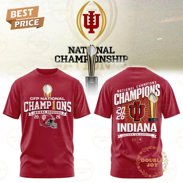 Indiana Hoosiers National Champ1ons 2026 T-Shirt, Hoodie – Red