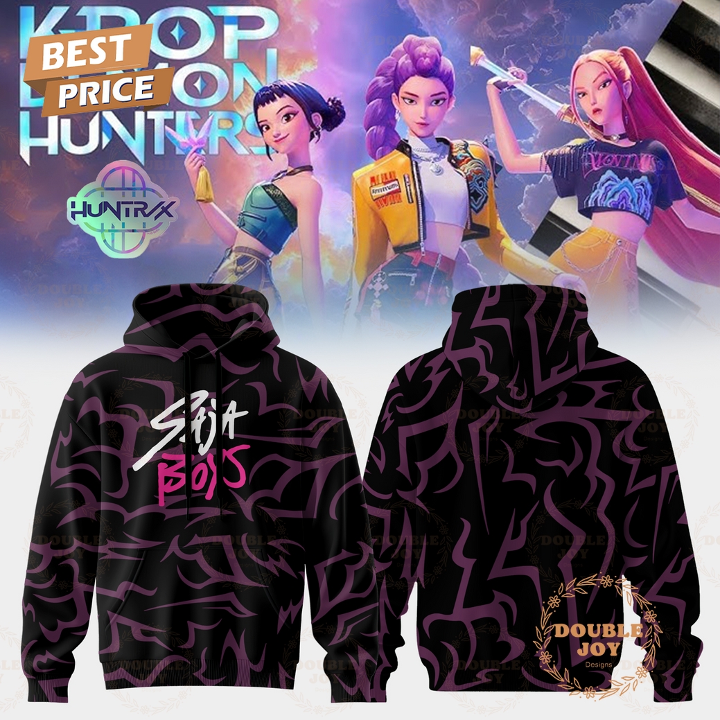 K-Pop Demon Hunters Huntr/X Saja Boys Hoodie K-Pop Demon Hunters Huntr/X Saja Boys Hoodie