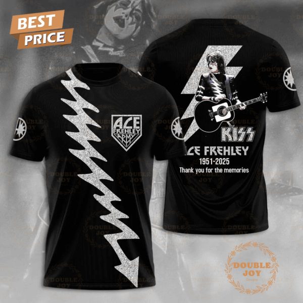 Kiss x Ace Frehley 1951-2025 T-Shirt, Hoodie