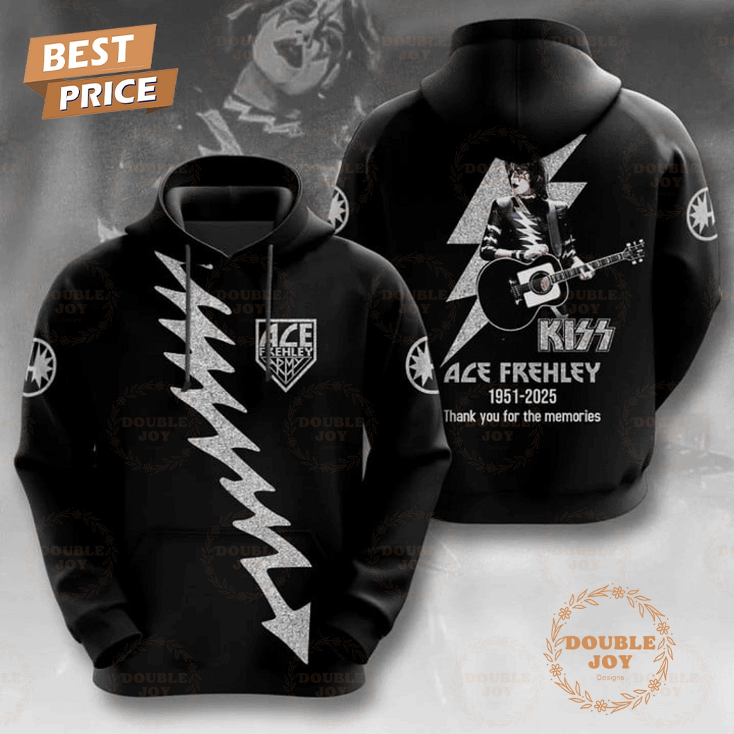 Kiss x Ace Frehley 1951-2025 T-Shirt, Hoodie Kiss x Ace Frehley 1951-2025 T-Shirt, Hoodie