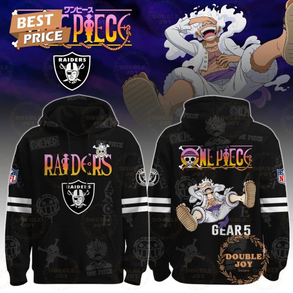 Las Vegas Raiders x One Piece “Gear 5” Hoodie