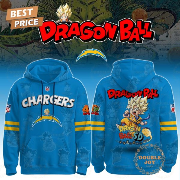 Los Angeles Chargers x Dragon Ball 2026 Hoodie