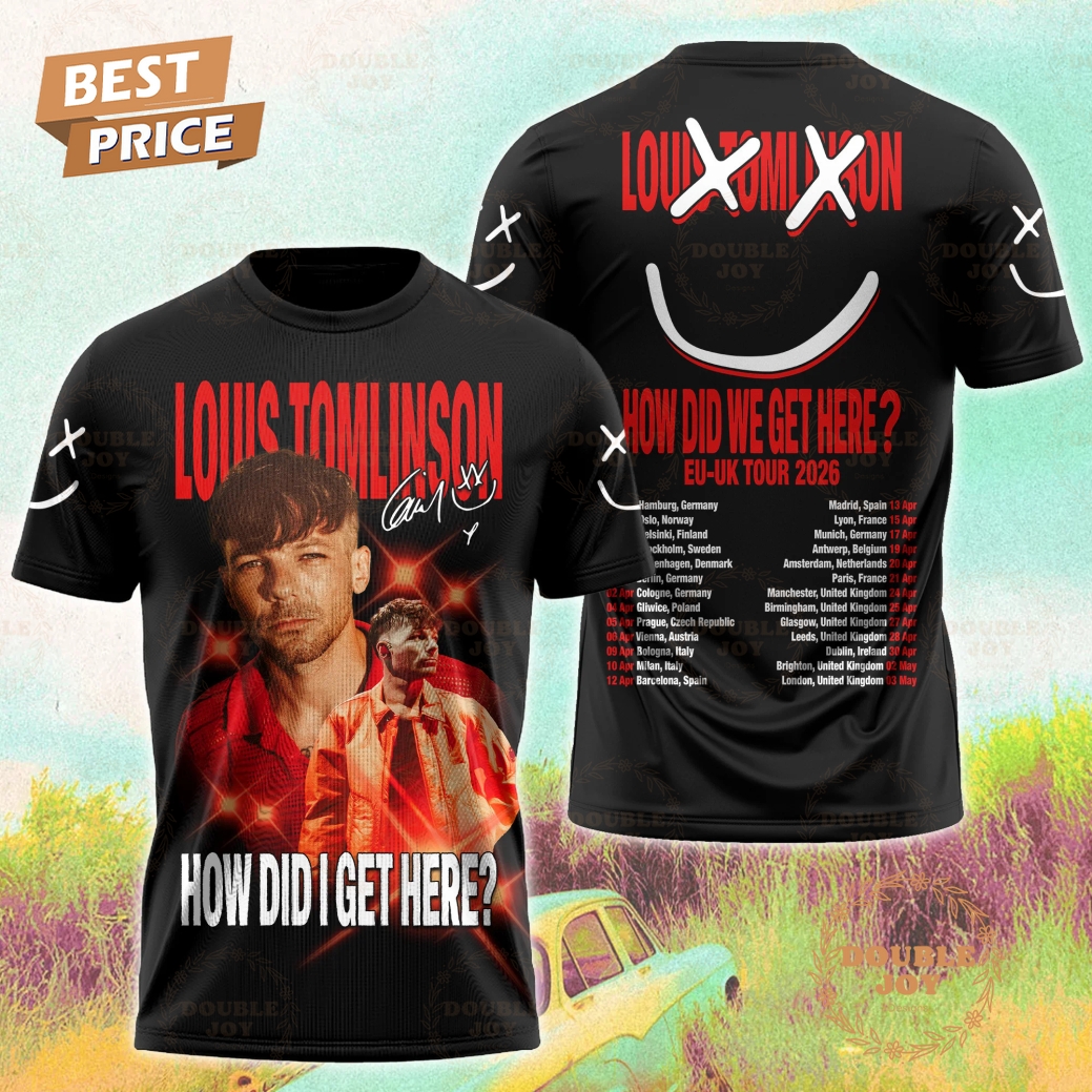 Louis Tomlinson EU-UK Tour 2026 T-Shirt, Hoodie Louis Tomlinson EU-UK Tour 2026 T-Shirt, Hoodie