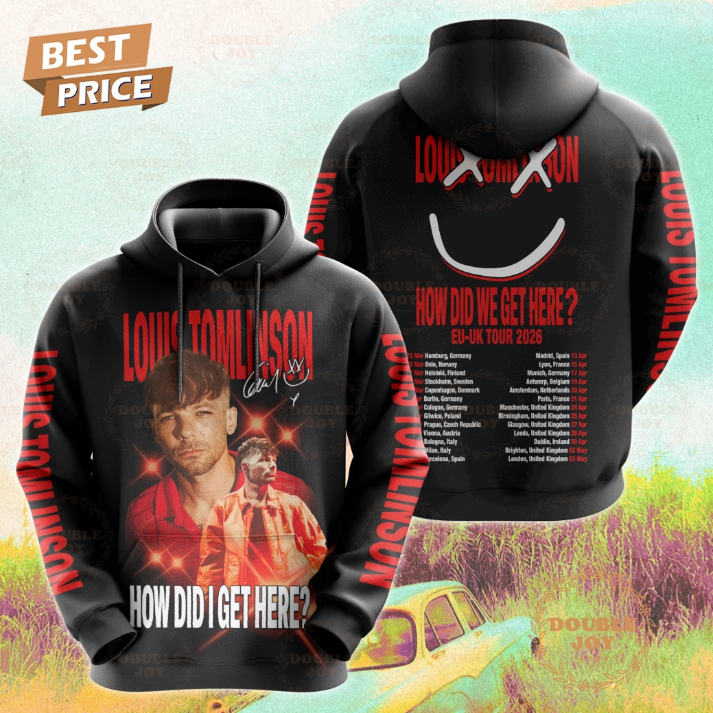 Louis Tomlinson EU-UK Tour 2026 T-Shirt, Hoodie Louis Tomlinson EU-UK Tour 2026 T-Shirt, Hoodie